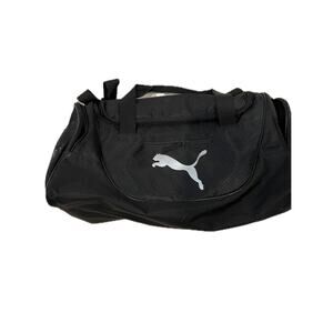 Puma Training Black Black Duffel Bag 20"x12"x10"